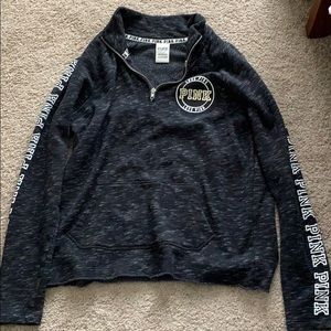 Victoria secret/pink quarter zip